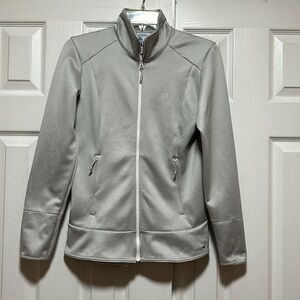 Salomon Womens Full Zip AdvancedSkin Warm Lightweight Jacket -Size Small